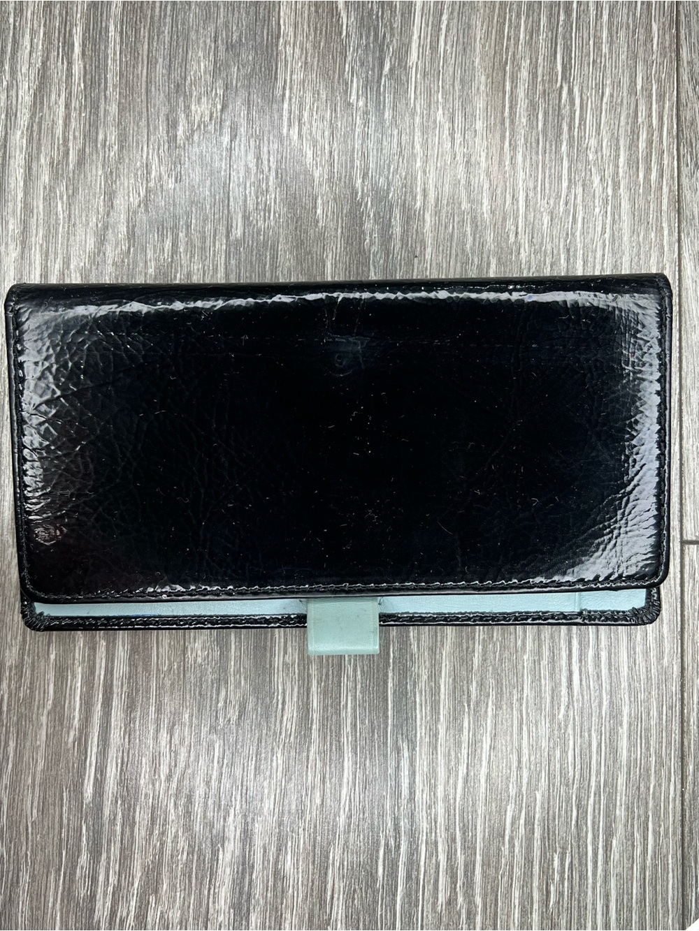 Vintage Coach Ashley Collection Black Leather Checkbook Wallet Organizer - Picture 2 of 6